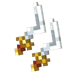 moon daggers melee weapon minecraft dungeons wiki guide 75px
